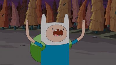 Man! The worm is fast! - Adventure Time