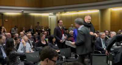 [man] There were fireworks
today at Parliament - Kim Dotcom: Caught in the Web