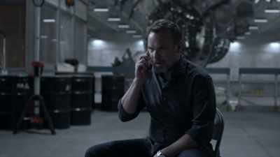 MAN: There's a body
in the grave, - Debris