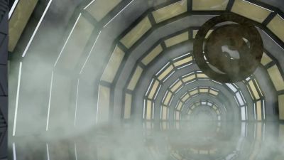 MAN: THERE'S BEEN EXPLOSION
IN THE STONE ROOM. - The 100