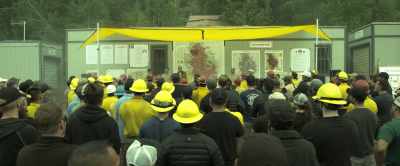MAN: Weather's working
against us right now. - Only the Brave
