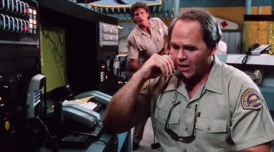 MAN: WE'VE GOT A MAJOR CODE
THREE, A FISHING BOAT EXPLODED. - Baywatch