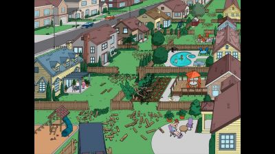 MAN:
Wha-- Hey!
(woman screams) - American Dad!