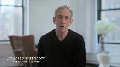 Man: What I think
we're struggling with right now - A Brief History of the Future