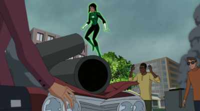 MAN: What the hell? - Justice League vs the Fatal Five