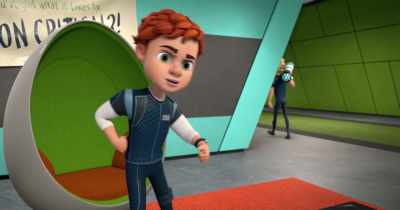-Man, what was with that guy?
-Cool code name, great costume. - Spy Kids: Mission Critical
