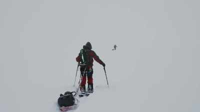- Man,
when it gets white out here, - Edge of the Earth