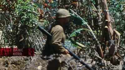 Man: WHEN WE WENT THROUGH
GARAPAN, THIS REALLY MODERN - The Pacific War in Color