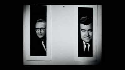 Man: Why do the two heads seem to change sides? - The Minds of Men