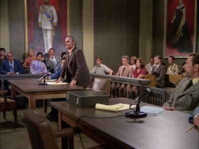 Man: WILL YOU PLEASE CONTINUE,
MR. MANICOTE? - Hawaii Five-O
