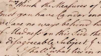 Man as William Franklin: However
mad you may think the Measures - Benjamin Franklin