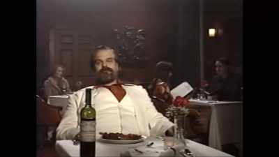 -[man] Yes. So eat the steak.
-I, uh... I-- - Frankenstein's Monster's Monster, Frankenstein