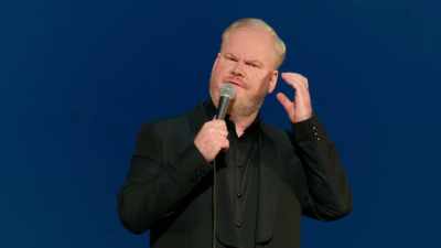 "Manda mensagem
e pergunta se posso falar." - Jim Gaffigan: Dark Pale
