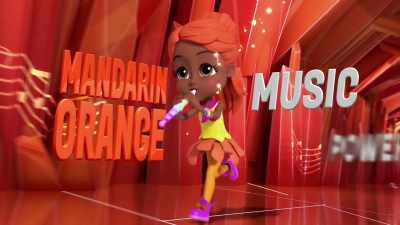 Mandarin Orange -- Music Power! - Rainbow Rangers
