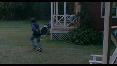 Mandy, gulp! Didn't miss a drop.
Sandy, right in the eye. Ha! - Wet Hot American Summer: Ten Years Later
