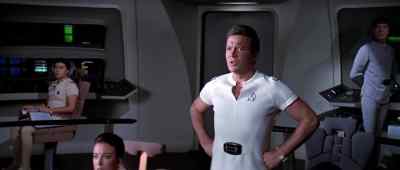 Maneuvering thrusters, Mr Sulu.
Ahead one third. - Star Trek: The Motion Picture