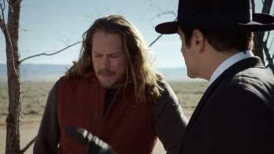 Manfred is self-medicating
because he sees - Midnight, Texas