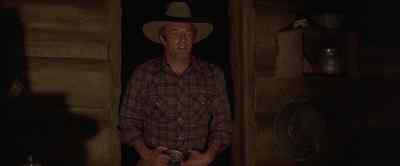 Man's tryin' to tell you he's uh - Comes a Horseman