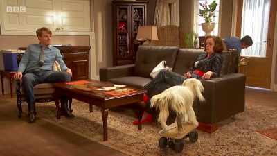 MAN'S VOICE: Woof. - The Goes Wrong Show