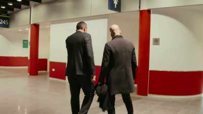 Mansour, hey, Mansour?
Okay, one second. Pep. - All or Nothing: Manchester City