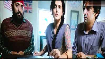 Manu made parathas at Bobby's Kitchen. - Dunki