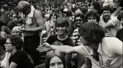 Many had come
for Disco Demolition Night, - The Bee Gees: How Can You Mend a Broken Heart