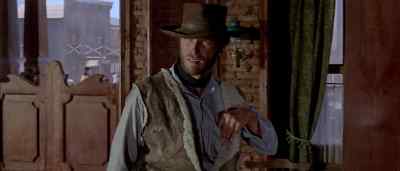 Many interiors were filmed
at Cinecittà Studios in Rome. - For a Few Dollars More