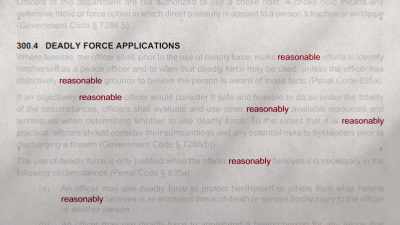 Many of the same
unconstitutional patterns - Killing County