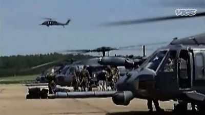 -Many of the troops had recently
returned from combat tours. - While The Rest Of Us Die