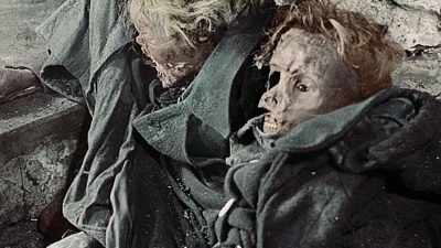 Many victims on the surface 
lost their lives - Greatest Events of World War II in Colour