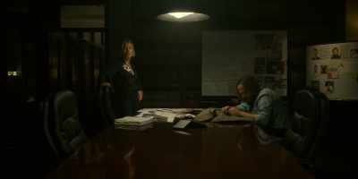 Mapping the place.
That way he knows where everything is, - The Lincoln Lawyer