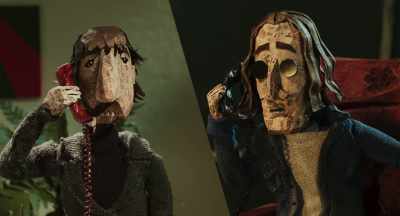 -Marc Bolan is playing a song
with Adolf Hitler. -Hitler? - The Sparks Brothers