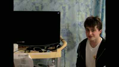 -Marc: Yeah? Good.
-Just talking about
John Cooper Clarke, - David Holmes: The Boy Who Lived