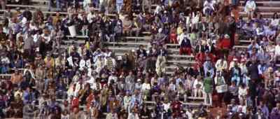 ( marching band plays "I've been
   Working on the Railroad" ) - Black Sunday