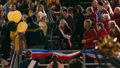 (Marching band starts up) - Turkey Drop