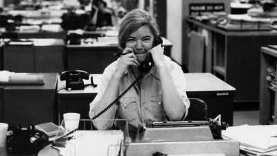 Marcia: When Molly
went to The Times, - Raise Hell: The Life & Times of Molly Ivins