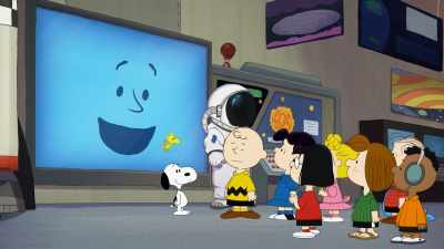 Marcie, how would you like to be
the mission scientist, - Snoopy in Space