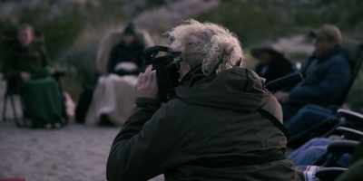 Marconi adjusts his camera - Close Encounters of the Fifth Kind