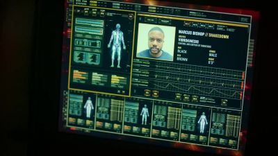          Marcus Bishop.
         He can control
      and emit vibrations. - Black Lightning