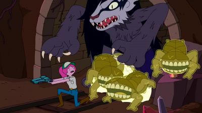 Marcy, cover me! - Adventure Time