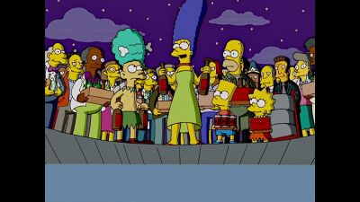 Marge, why did you
have us bring our liquor - The Simpsons
