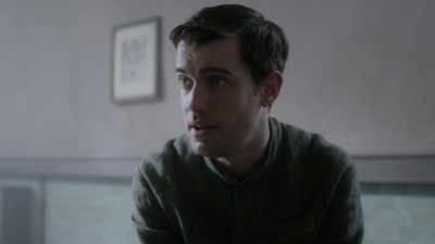 Margot in a prison uniform?
Mail-sack stitching? - Decline and Fall