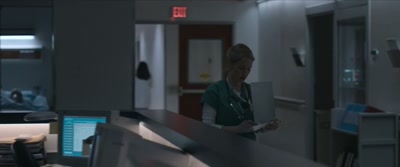 Maria, can you turn me up? Watch TV. - The Good Nurse