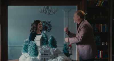 [Maria and Colton laughing] - Christmas Cowboy