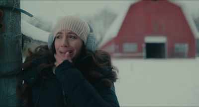 [Maria crying]
[gentle poignant music] - Christmas Cowboy