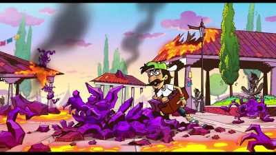 [mariachi music playing] - The Casagrandes Movie