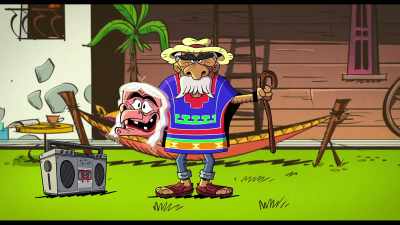 [mariachi music playing] - The Casagrandes Movie