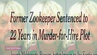 MARIANA: To be clear,
Joe Exotic is behind bars - Trafficked with Mariana van Zeller