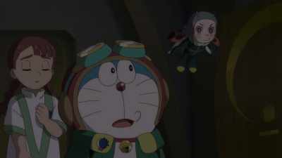 Marimba, how can we help them? - Doraemon the Movie: Nobita's Sky Utopia