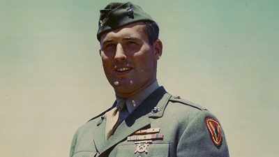 Marine combat cameraman
Norm Hatch is among them. - The Pacific War in Color